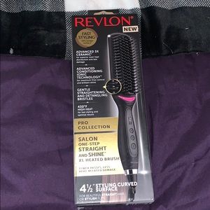 new revlon straightening brush